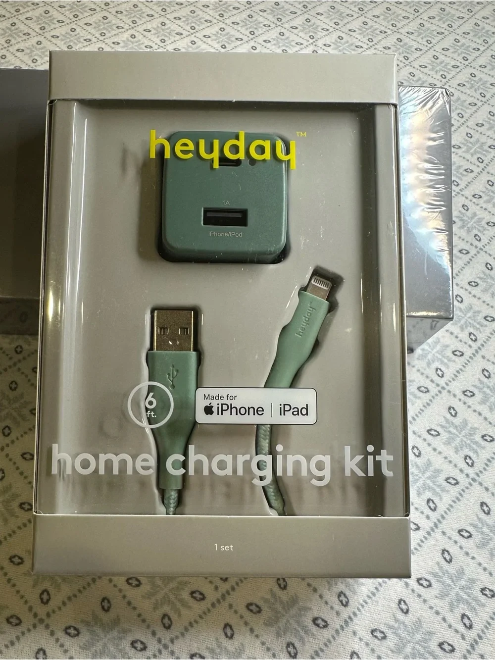 heyday Home Charging Kit in Green